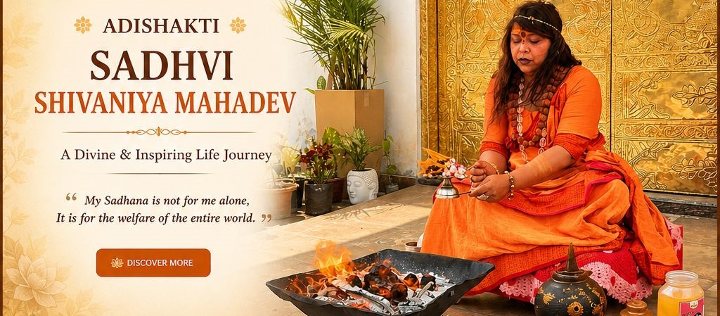 Adishakti Sadhvi Shivaniya Mahadev - A Divine & Inspiring Life Journey. My Sadhana is not for me alone, It is for the welfare of the entire world.
